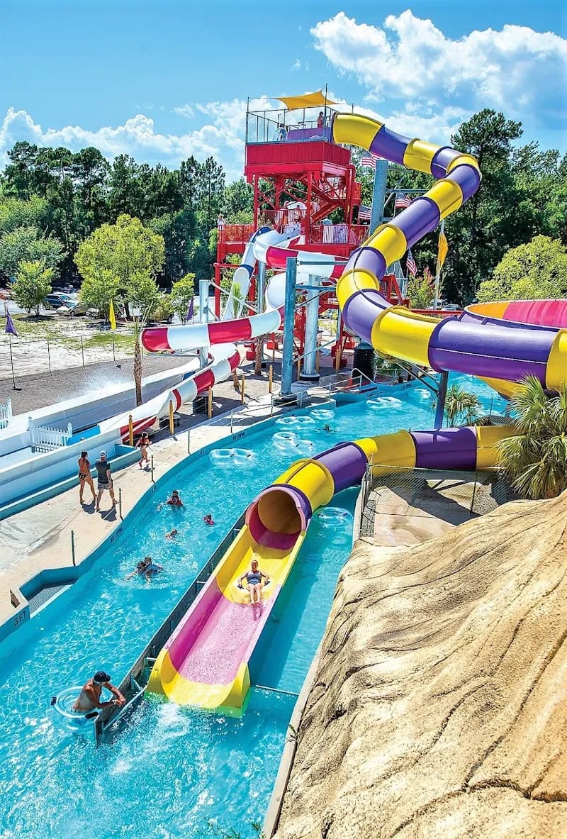 View of Jungle Rapids Family Fun Park in Wilmington, NC