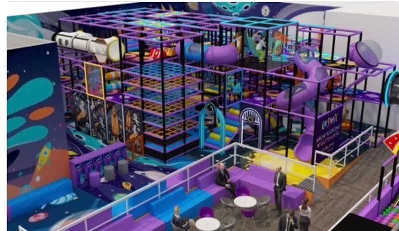 View of Junior playland in Newtown, PA