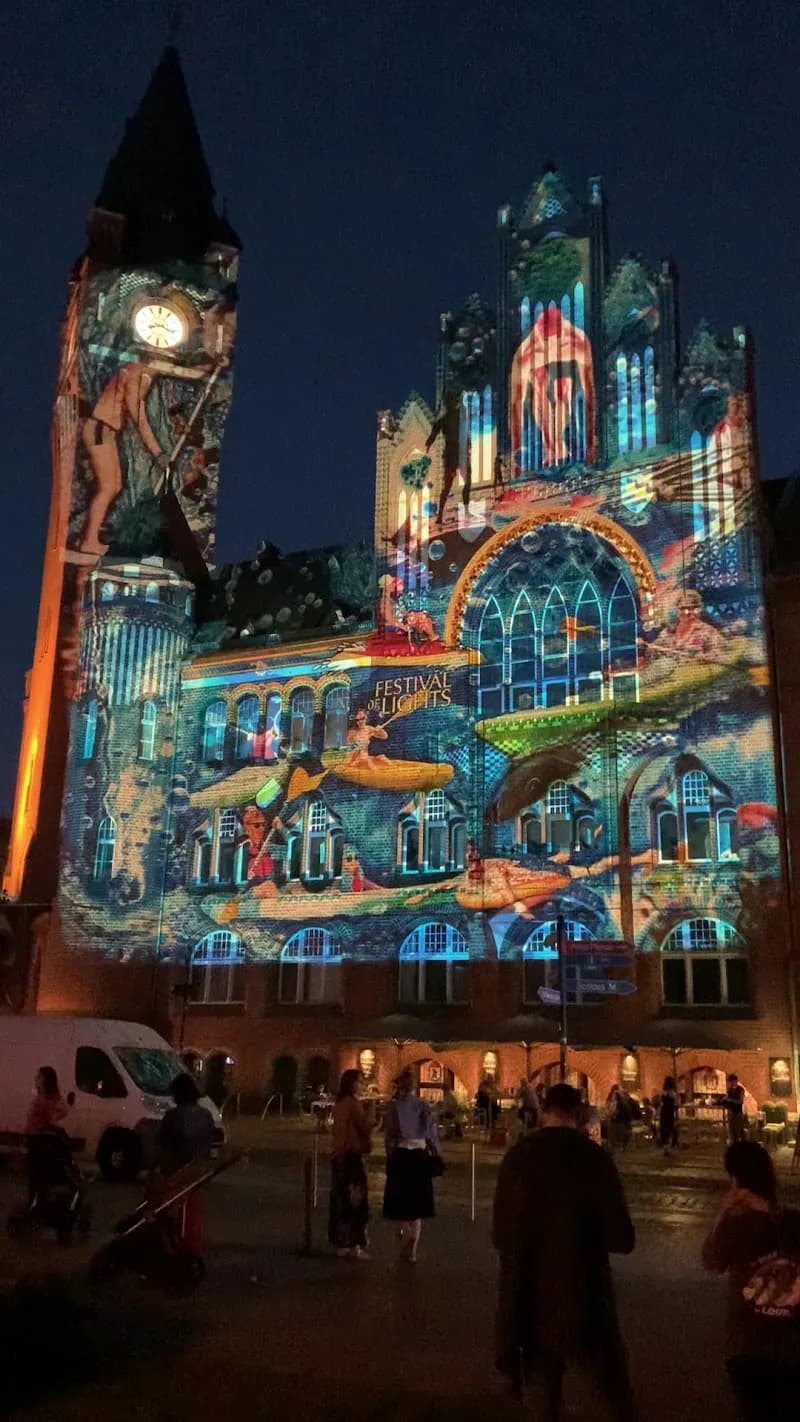 View of Köpenick Town Hall & Central Square in Köpenick, BE