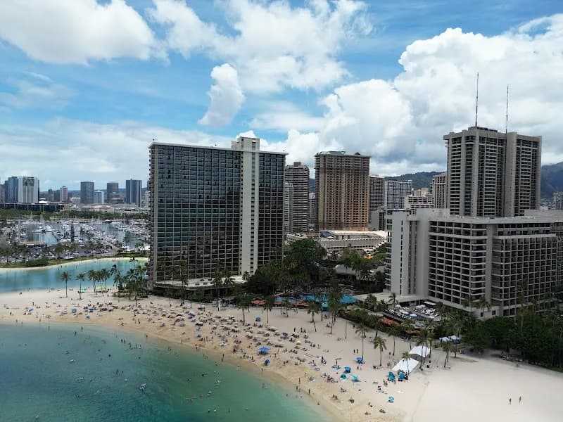 Kahanamoku Beach tourist attraction in Waikiki, HI