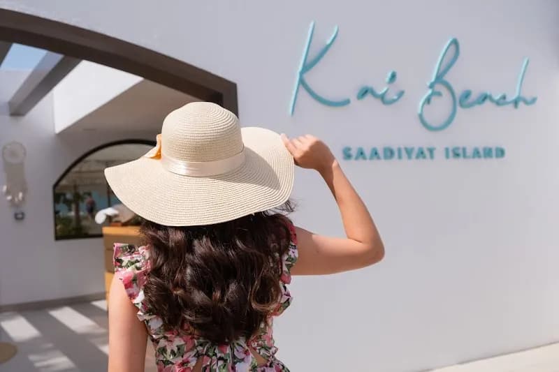 View of Kai Beach Saadiyat in Saadiyat Island, Abu Dhabi
