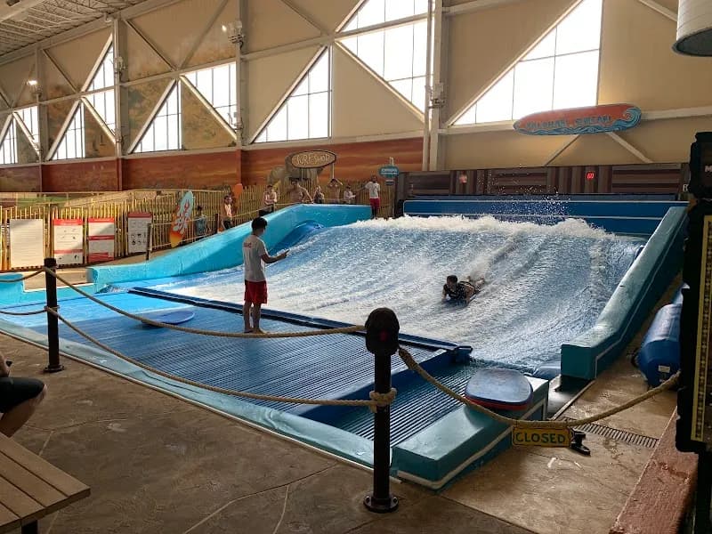 View of Kalahari Indoor Water Park in Wisconsin Dells, WI