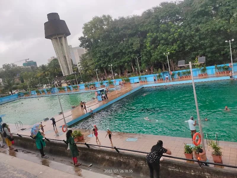 View of Kalidas Swimming Pool in Mulund, MH