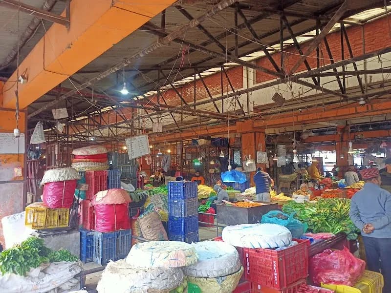 Kalimati Fruits and Vegetables Wholesale Market farmers market in Thimi, Bagmati