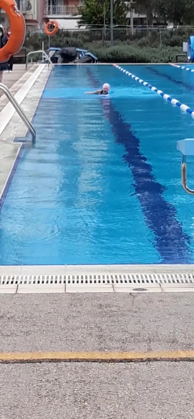 View of Kallithea Municipal Swimming Pool in Kallithea, AT