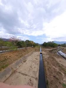 View of Kam Tin River in Yuen Long, HK