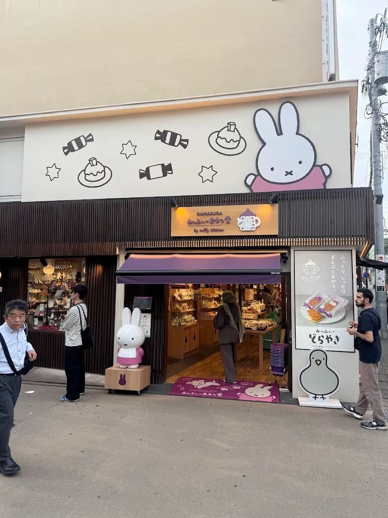 View of Kamakura Dori Shopping Street in Hayama, Kanagawa