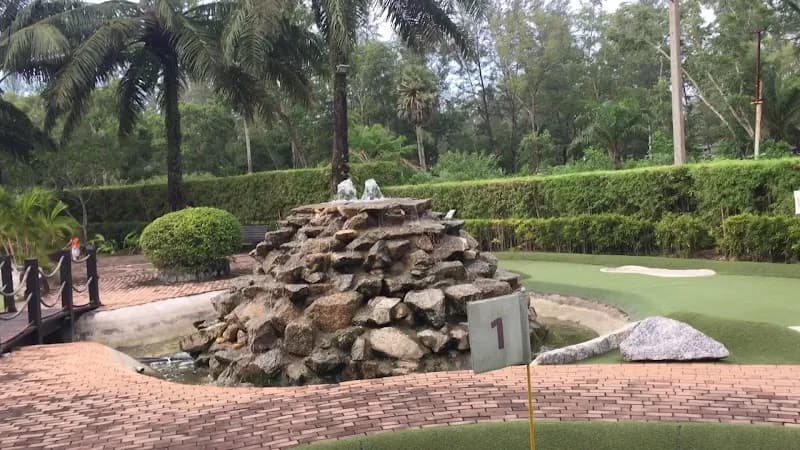 View of Kamala Mini Golf Course in Kamala, Phuket