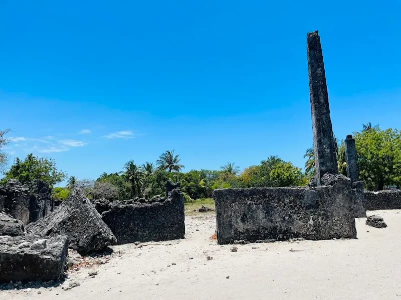 Kaole Ruins historical place in Bagamoyo, DSM