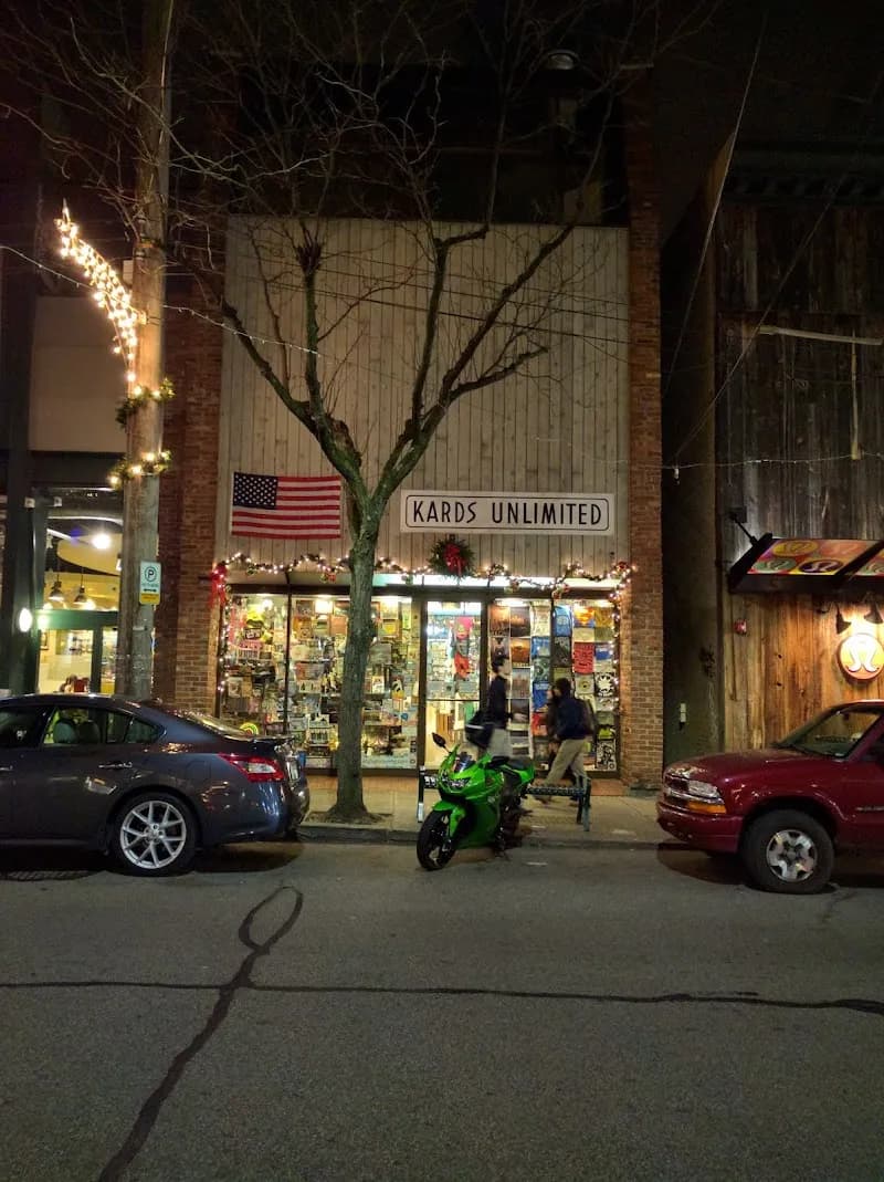 Kards Unlimited gift shop in Shadyside, PA