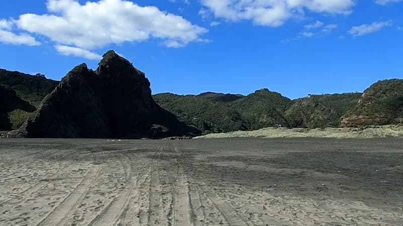 View of Karekare Beach in Piha, AKL