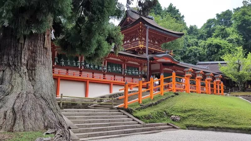 View of Kasugataisha Shrine in Yao, Osaka