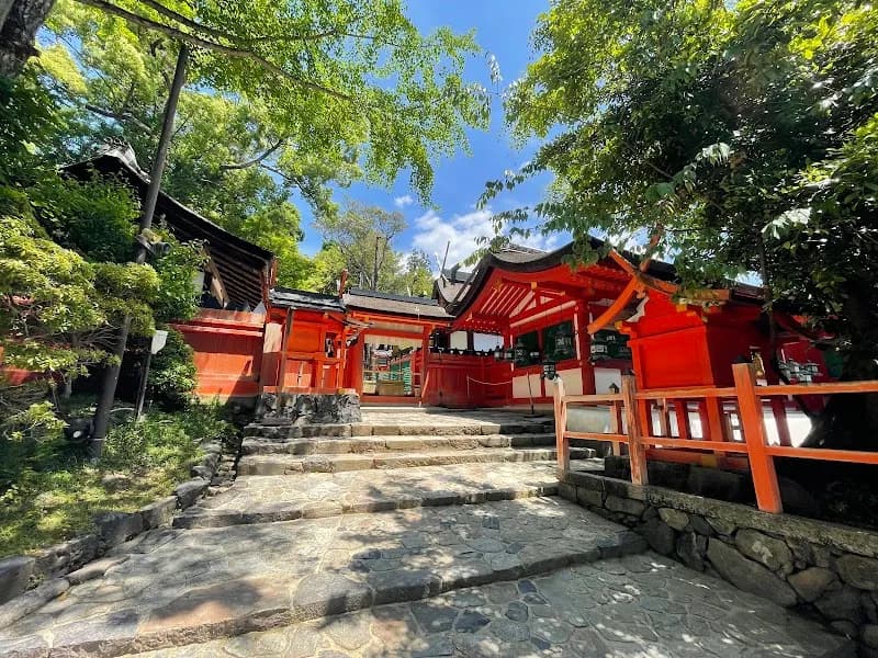 View of Kasugataisha Shrine in Yao, Osaka