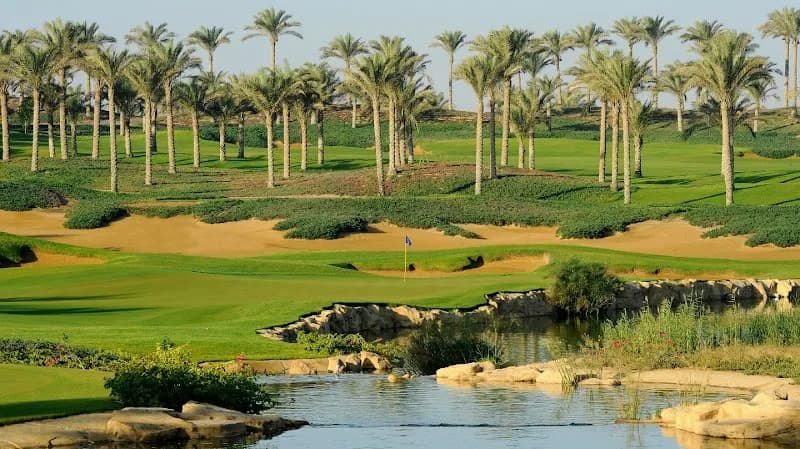 Katameya Dunes Golf & Social club golf course in New Cairo, Cairo