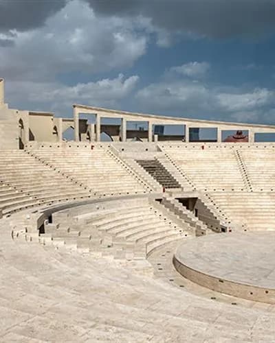 View of Katara Cultural Village in Doha, DOH