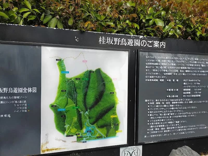 View of Katsuragawa Wild Bird Park in Nagaokakyo, KYO