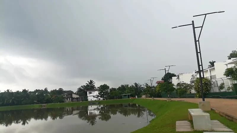 View of Katubedda Walkway, Lake & Parking in Moratuwa, WP