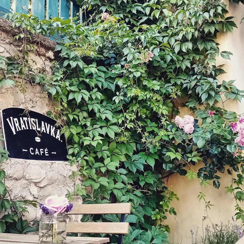 View of Kavárna Roztoky Café in Roztoky, CZ