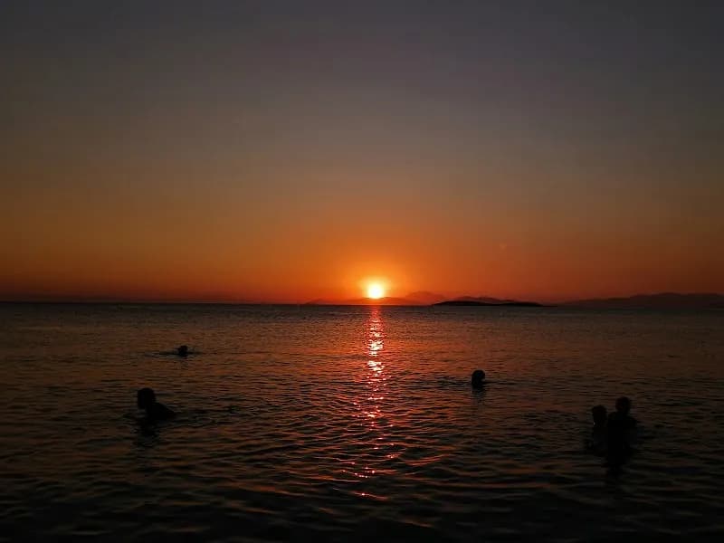 View of Kavura Point in Vouliagmeni, AT