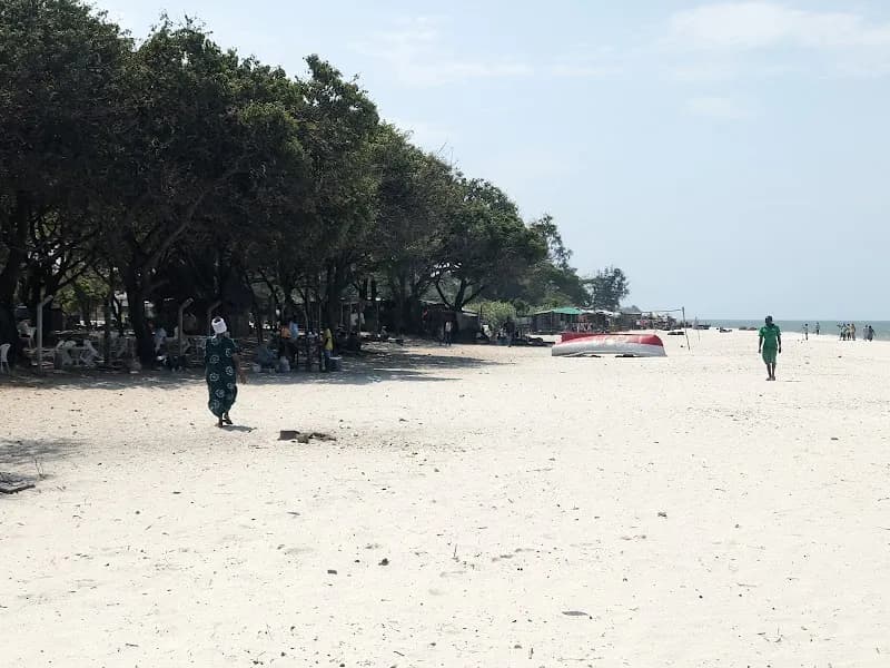 View of Kawe Beach in Kawe, DSM