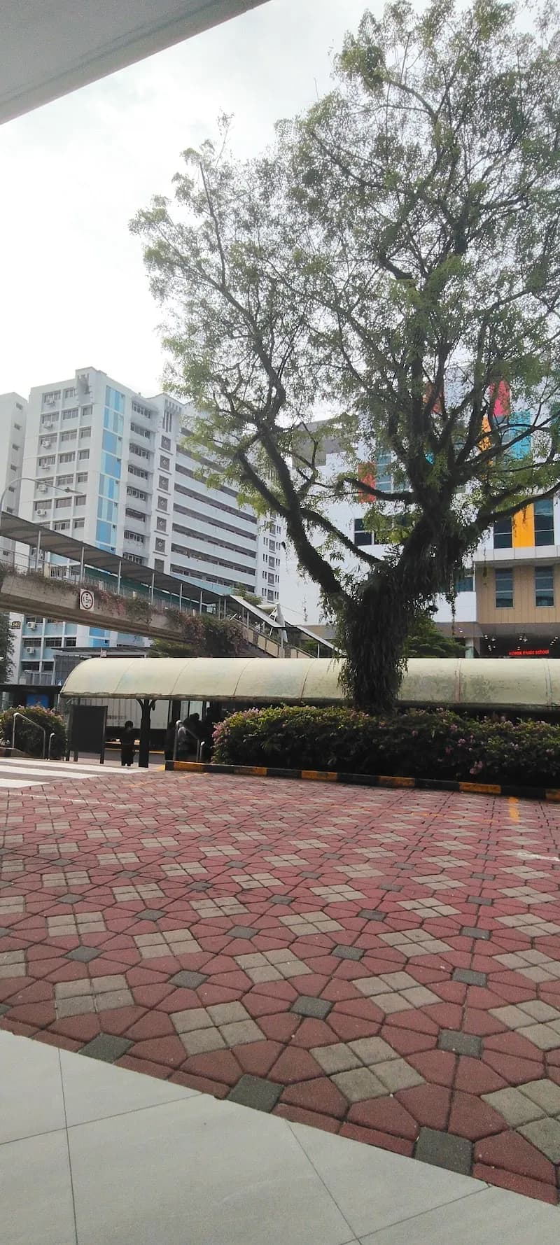 View of Keat Hong Community Club in Choa Chu Kang, SG