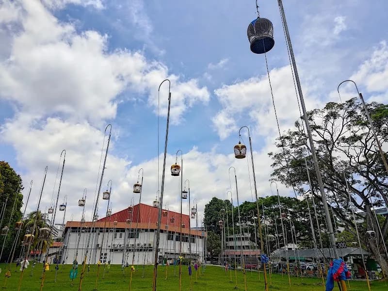 View of Kebun Baru Birdsinging Club in Ang Mo Kio, SG