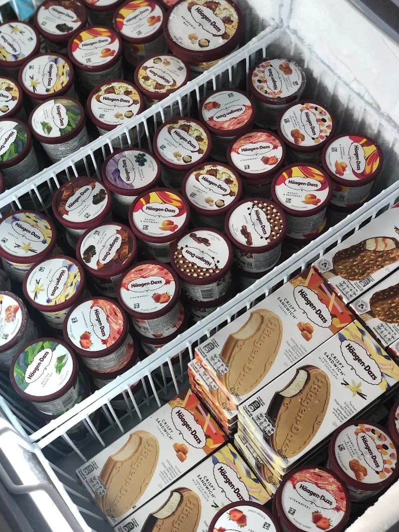 View of Kedai Es Krim Ceria in Denpasar, Bali