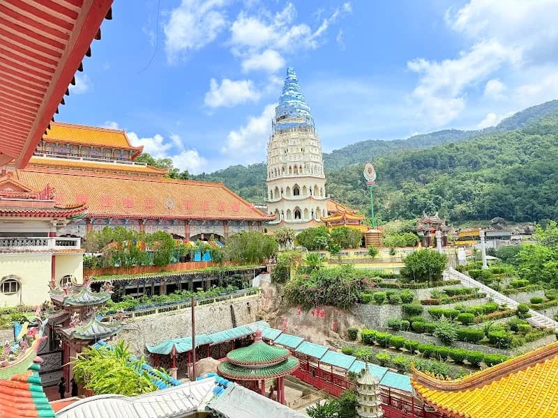 View of Kek Lok Si Temple in Penang, PG