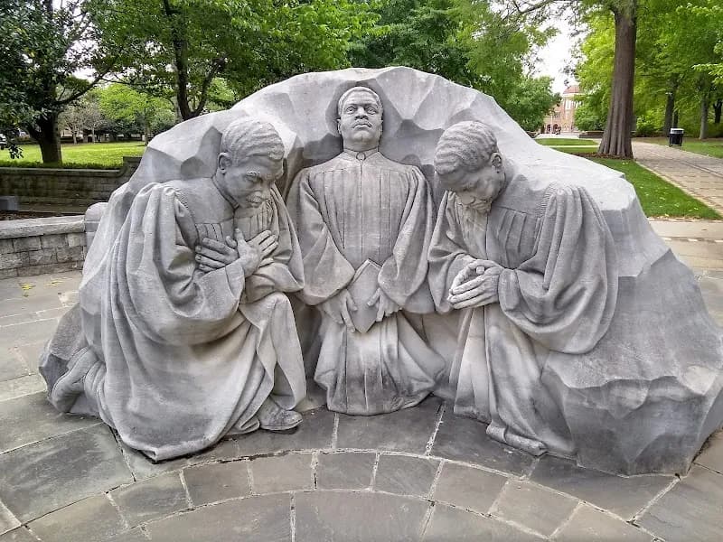 View of Kelly Ingram Park in Birmingham, AL