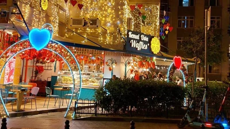 Kemal Usta Waffles Desserts in Side, Antalya