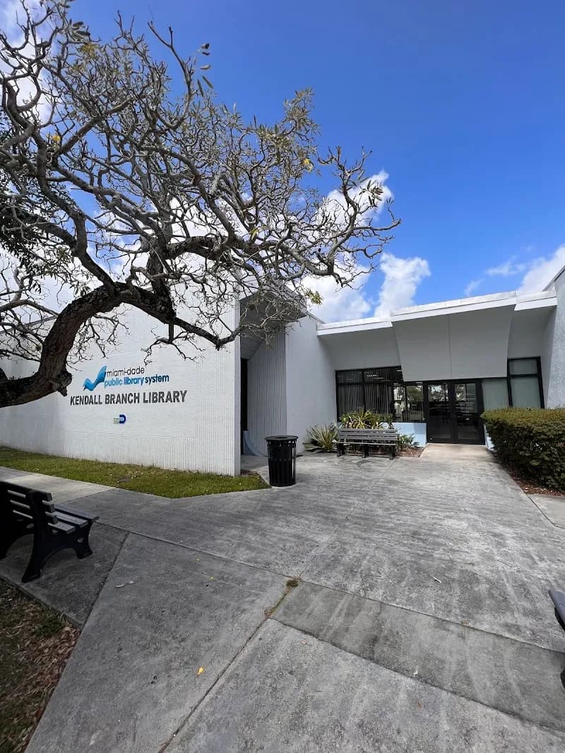 View of Kendall Branch Library in Kendall, FL