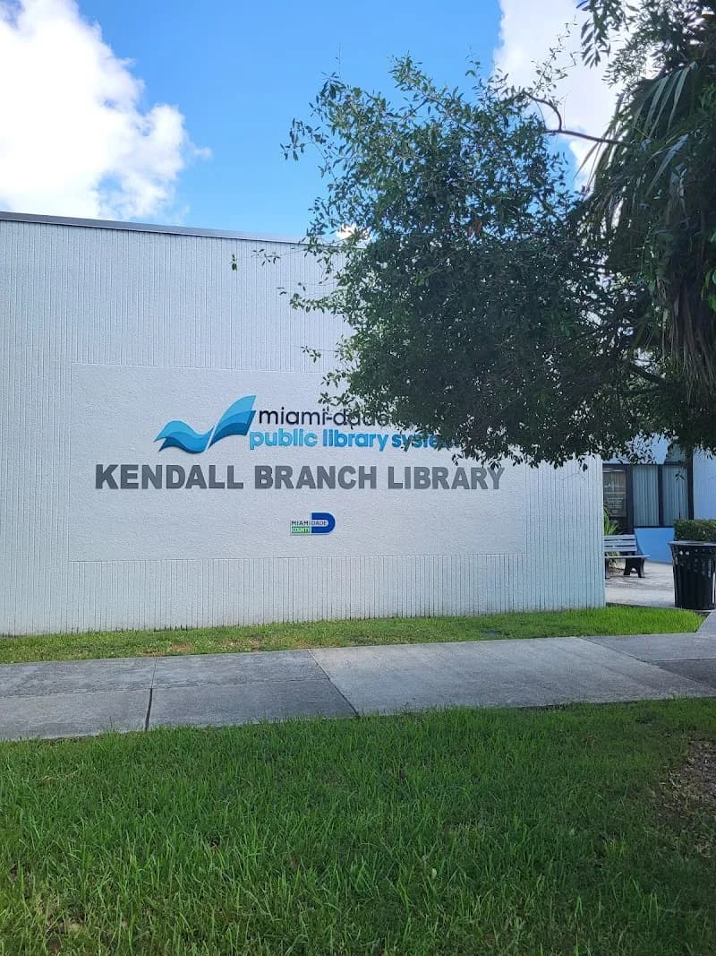 View of Kendall Branch Library in Kendall, FL