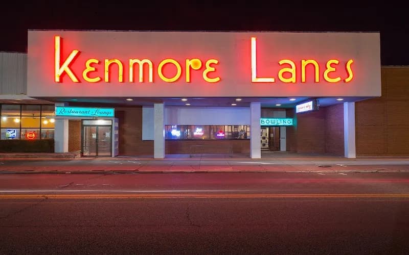 View of Kenmore Lanes in Kenmore, NY