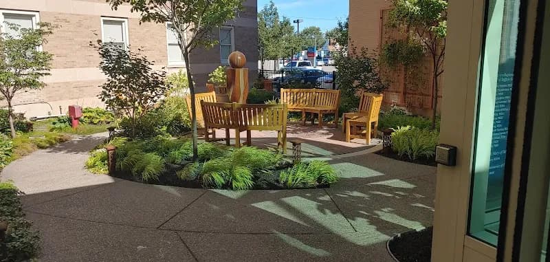 View of Kenmore Mercy Hospital in Kenmore, NY