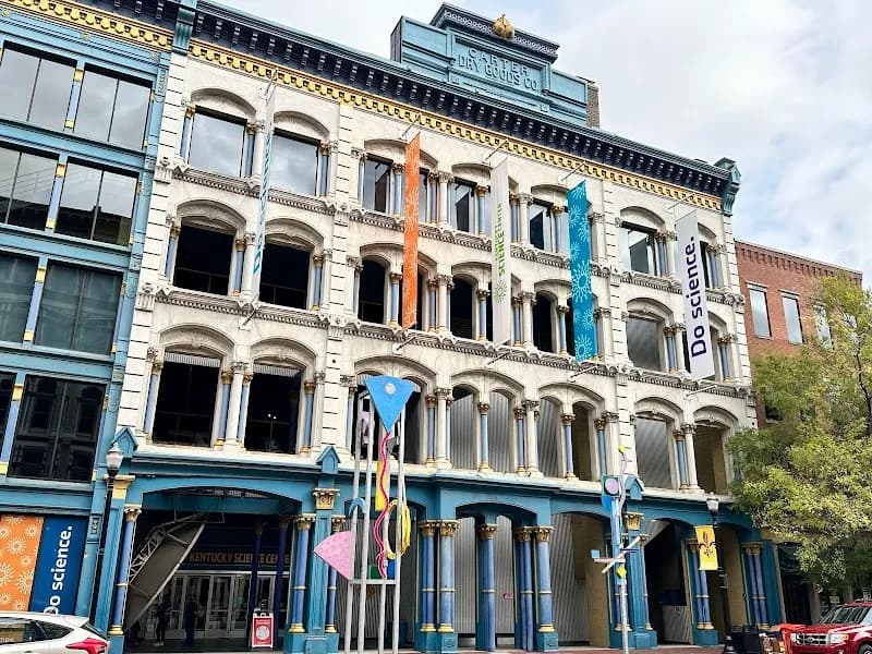 View of Kentucky Science Center in Louisville, KY