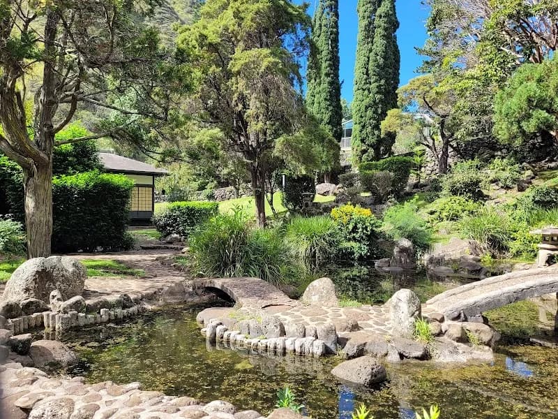 View of Kepaniwai Park in Maui, HI