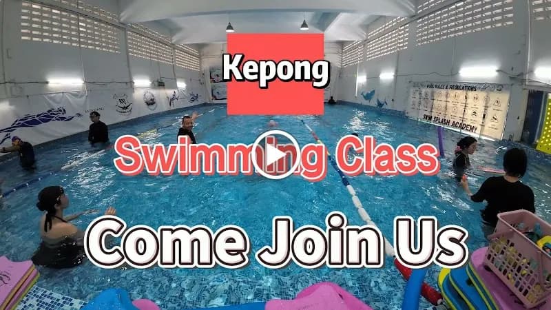 View of Kepong Swimming Pool Complex in Kepong, KL