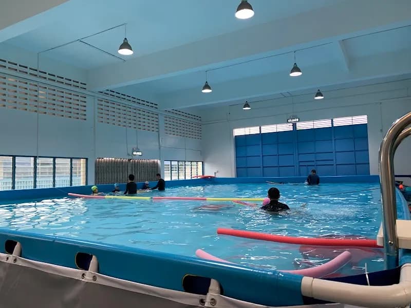 View of Kepong Swimming Pool Complex in Kepong, KL
