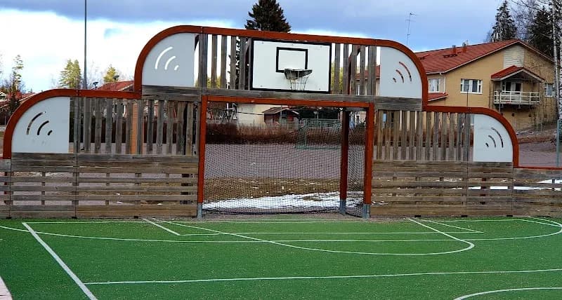 View of Kerava Park (Keravanpuisto) in Kerava, Uusimaa