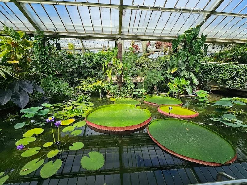 Kew Gardens car park parking lot in Kew, London