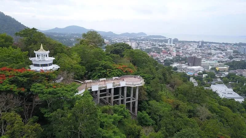 View of Khao Rang Viewpoint in Phuket, PKT