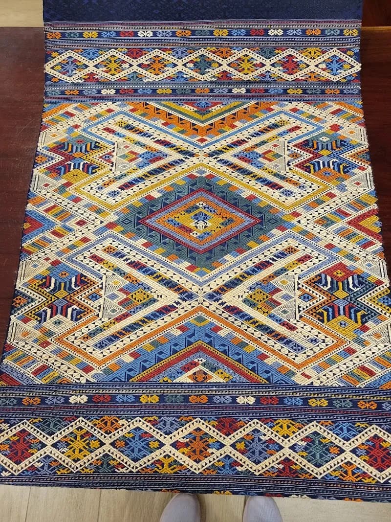 View of Khinthong Lao Silk in Luang Prabang, LP