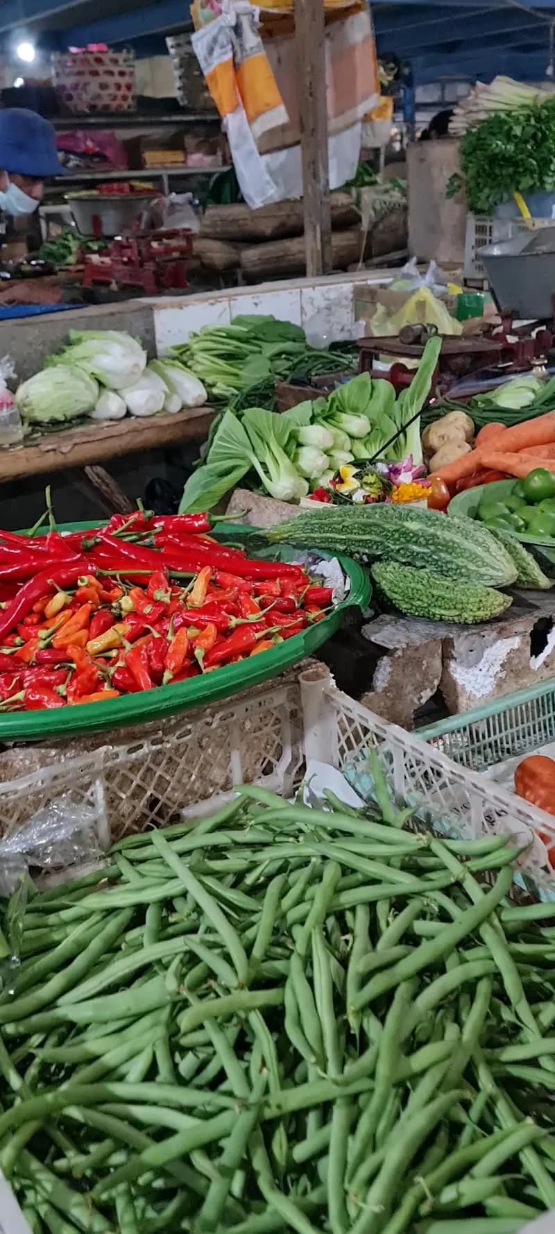 View of Kidul Market Bangli in Bangli, Bali