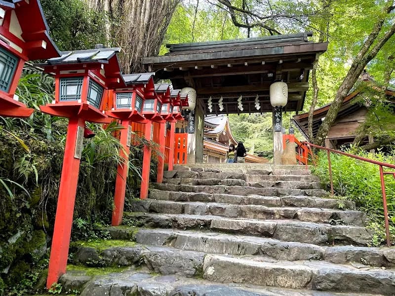 View of Kifune Shrine in Kyoto, KT