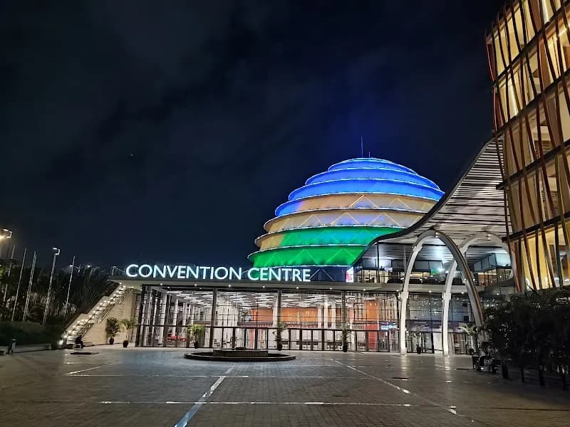 View of Kigali Convention Centre in Kigali, KGL