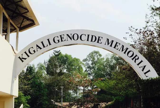 View of Kigali Genocide Memorial in Kigali, KGL