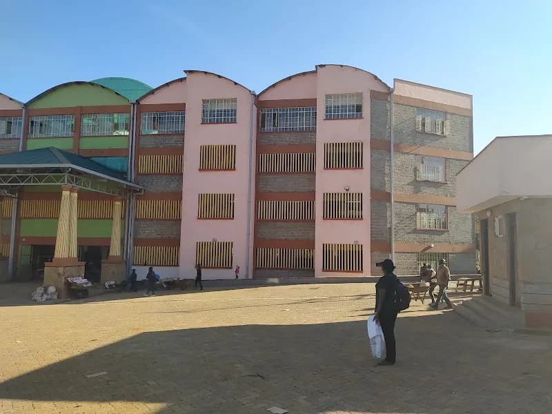 View of Kikuyu Market in Kikuyu, Nairobi