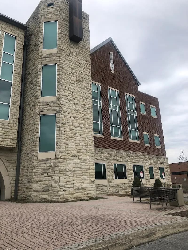 View of King Family Public Library in Sevierville, TN
