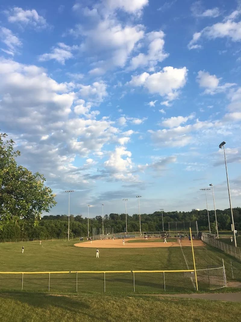View of King Park in Lakeville, MN