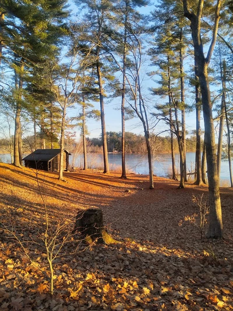 View of Kingston State Park in East Kingston, NH